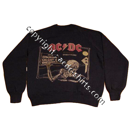 Shirt German AC/DC 1980 verso