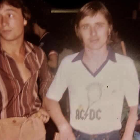 Shirt France AC/DC 1980 recto