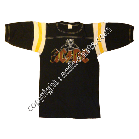 Shirt America AC/DC 1982 recto