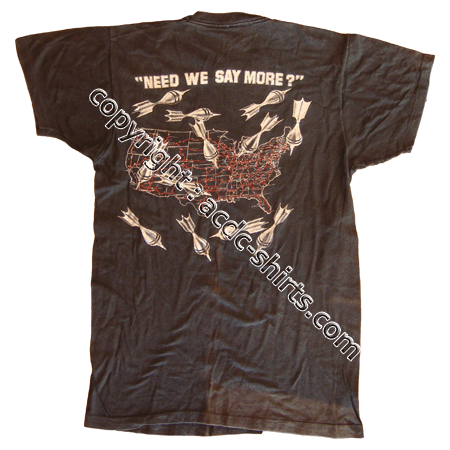 Shirt US AC/DC 1983 verso