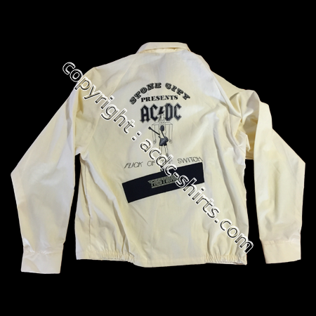 Shirt US AC/DC 1983 verso