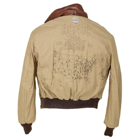 Shirt Europe AC/DC 1991 verso