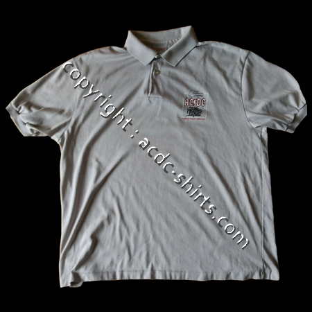 Shirt World AC/DC 1990-91 recto