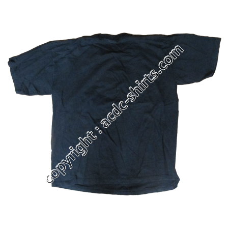 Shirt US AC/DC 1990-91 verso