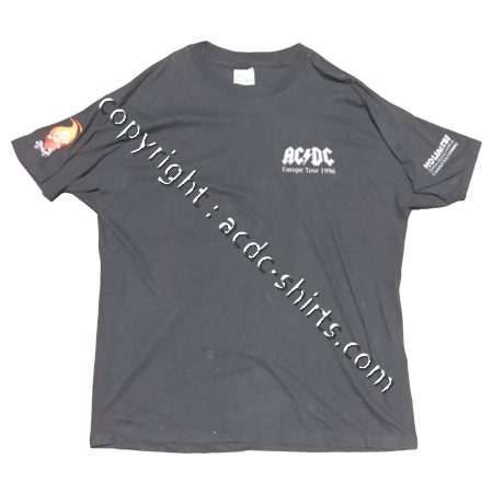 Shirt US AC/DC 1996 recto