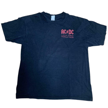 Shirt US AC/DC 2008-2010 recto