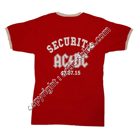 Shirt US AC/DC 2015-2016 verso