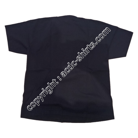 Shirt US AC/DC 2015-2016 verso