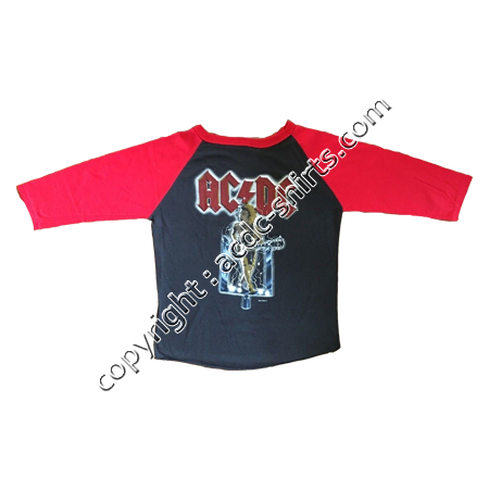 Shirt Europe AC/DC 1983-84 verso