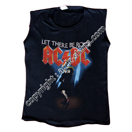 Shirt World AC/DC 1983-84 recto