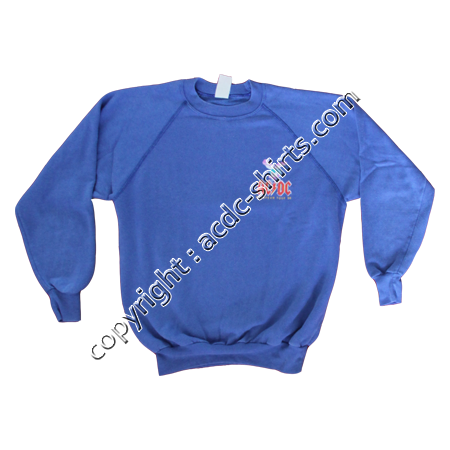 Sweat Europe AC/DC 1985-86 recto