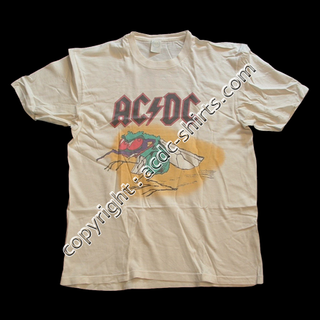 Sweat Europe AC/DC 1985-86 recto