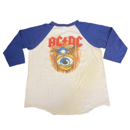 Shirt USA AC/DC 1985-86 recto