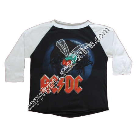 Shirt USA AC/DC 1985-86 recto