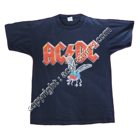 Shirt USA AC/DC 1985-86 recto