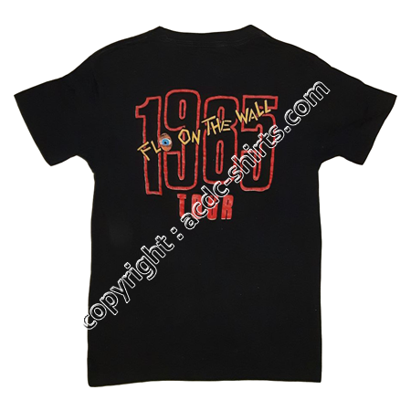 Shirt USA AC/DC 1985-86 verso