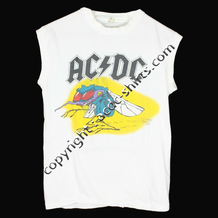 Shirt USA AC/DC 1985-86 recto