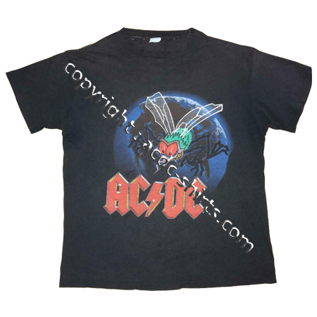 Shirt USA AC/DC 1985-86 recto