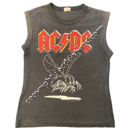 Shirt USA AC/DC 1985-86 recto