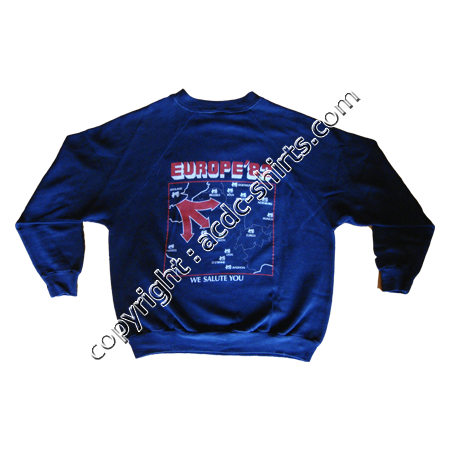 Sweat Europe AC/DC 1981-82 verso