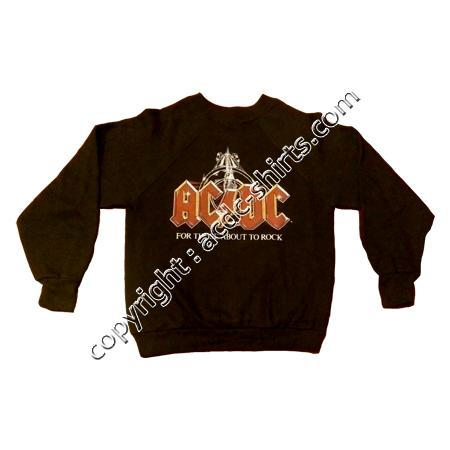 Sweat Europe AC/DC 1981-82 recto
