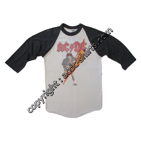 Shirt USA AC/DC 1982 recto