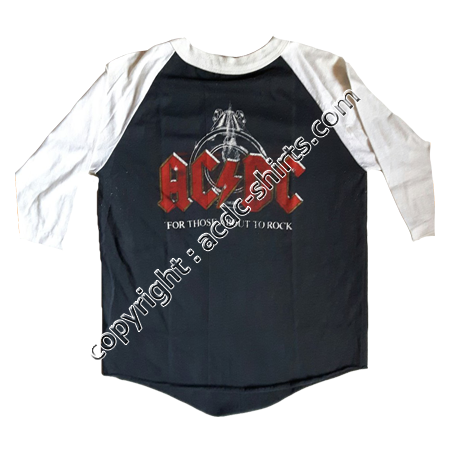 Shirt USA AC/DC 1982 recto