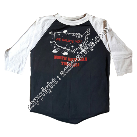 Shirt USA AC/DC 1982 verso