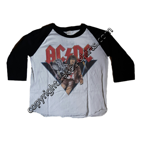 Shirt USA AC/DC 1982 recto