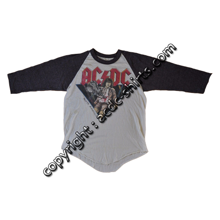 Shirt USA AC/DC 1982 recto