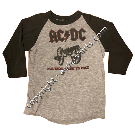 Shirt USA AC/DC 1982 recto