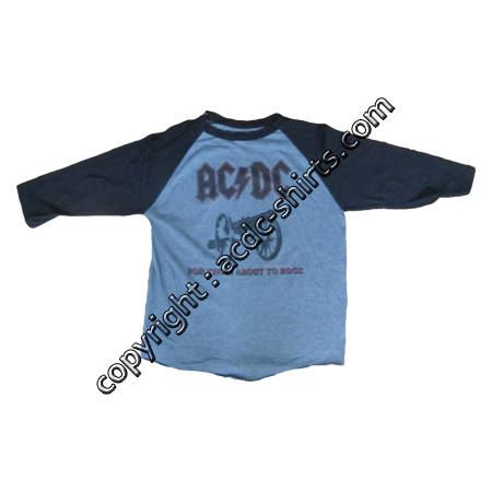 Shirt USA AC/DC 1982 recto