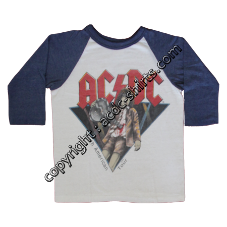 Shirt USA AC/DC 1981 recto