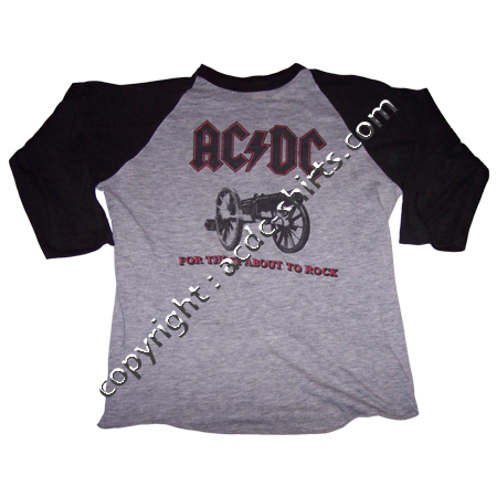 Shirt USA AC/DC 1981-82 recto