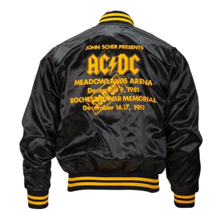 Shirt USA AC/DC 1981-82 verso