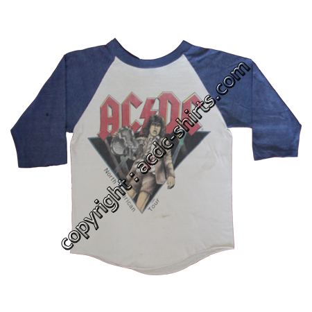 Shirt USA AC/DC 1982 recto