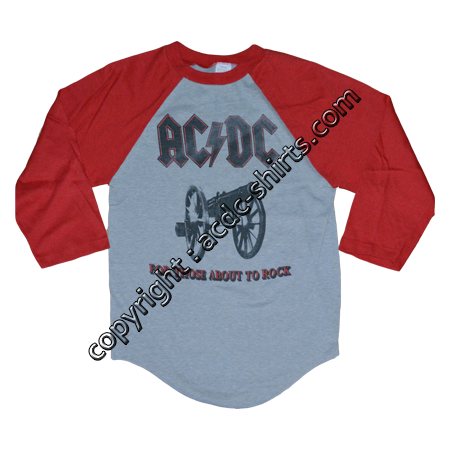 Shirt USA AC/DC 1982 recto