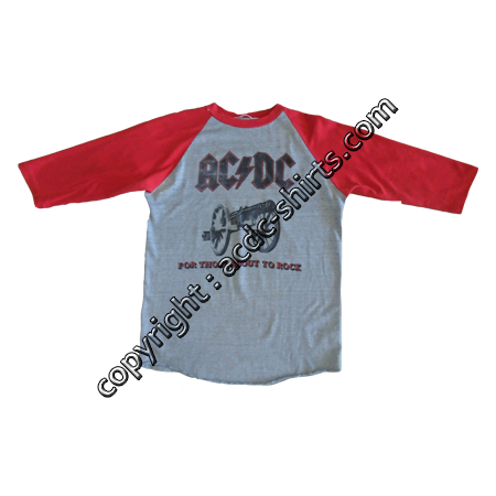 Shirt USA AC/DC 1982 recto