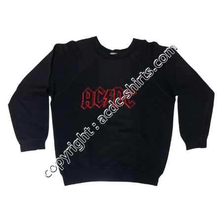 Sweat UK AC/DC 1979 recto