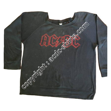 Sweat UK AC/DC 1979 recto