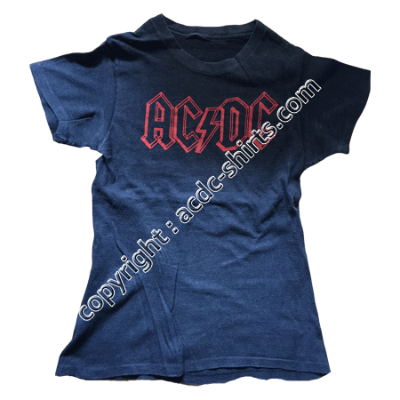 Sweat UK AC/DC 1979 recto