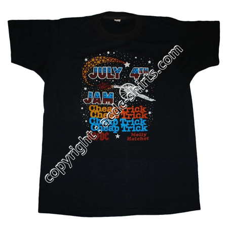 Shirt USA AC/DC 1978-79 recto