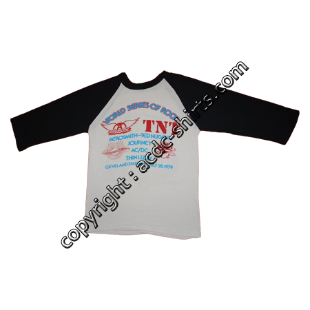 Shirt USA AC/DC 1978-79 verso