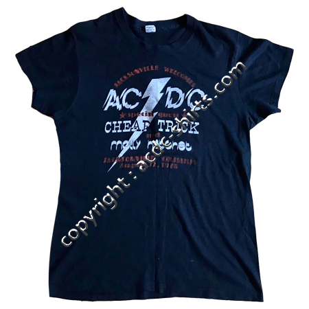 Shirt USA AC/DC 1978 recto