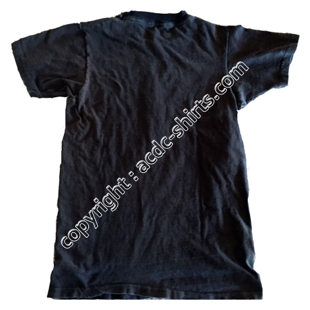 Shirt AC/DC  verso