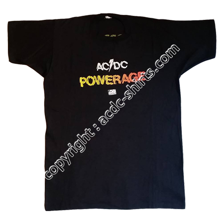 Shirt AC/DC recto