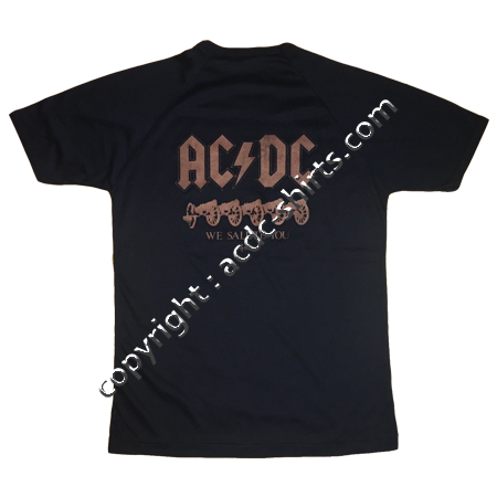 Shirt AC/DC  verso