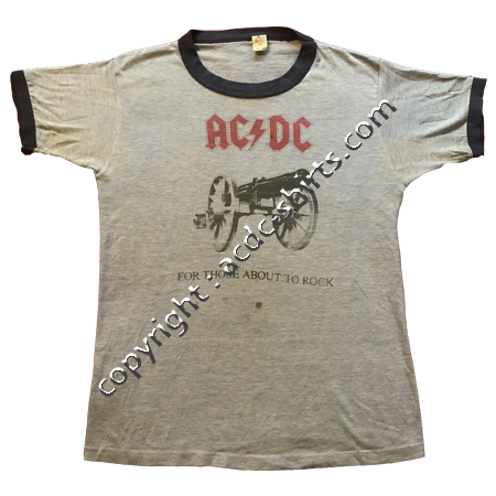 Shirt AC/DC recto