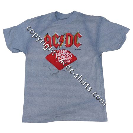 Shirt AC/DC recto