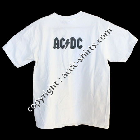 Shirt AC/DC  verso